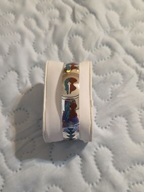 Turquoise And Coral Inlay Women’s Sterling Silver 925 Navajo Cuff Bracelet